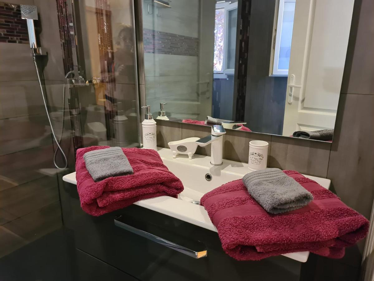 Appartements Dans Villa Privee Avec Piscine, Jardin, Parking Clos, Wifi, Climatisation 메이헤이유 외부 사진
